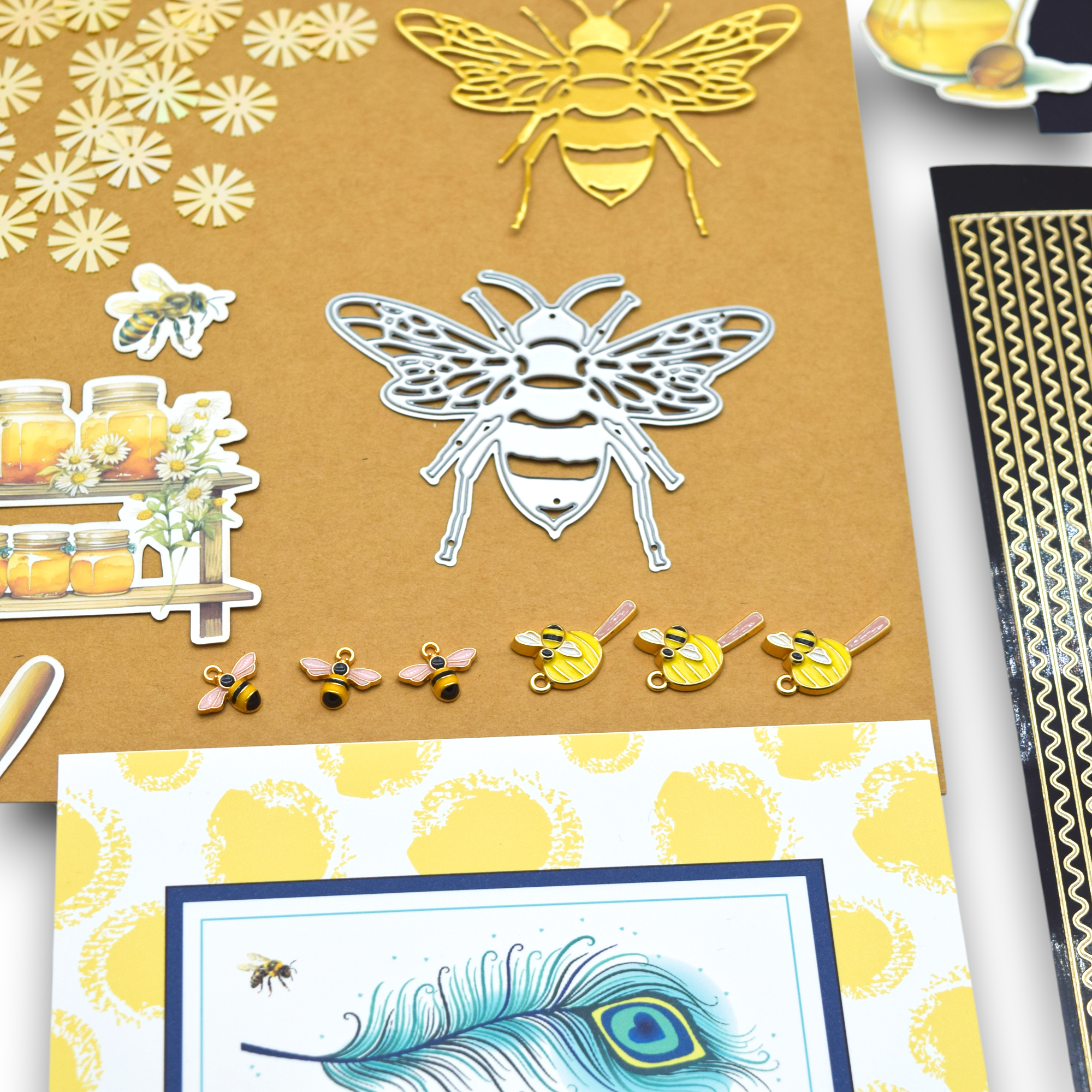 LFL July 25 Card Kit - Bee Happy
